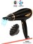 Güçlü ve Ayarlanabilir Saç Kurutma Makinesi, Hız ve Isı Kontrolü, Siyah Renk 1
