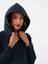 Oversize Lacivert Kadın Sweatshirt LF2040925 4