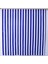 Balkon Perdesi Kuş Gözü Ölçü Seçenekli Mavi Beyaz Çizgili 3