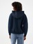 Oversize Lacivert Kadın Sweatshirt LF2040925 3