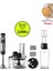 Güçlü 1200W Çok Işlevli Mutfak Seti, Blender, Doğrayıcı, Çırpıcı ve Karıştırıcı 1