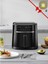 6l Airfryer, Çift Katmanlı Kaplama, Akıllı Kontrol, Buz Çözme, Hediye Lambader Siyah 1
