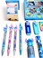 Stitch 16 Parça Kırtasiye Seti Uçlu Kalem Not Defteri Kutulu Sticker Etiket Silgi Kalemtraş 2