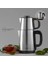 2 In 1 Çelik Su Isıtıcı ve Çay Makinesi, 2,75 Lt, Inox Siyah, Aile Boyu 1