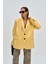 Enzo Sarı Blazer Ceket 3