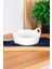 Beyaz Oval Kulplu Kase, 21 Cm, Şık ve Kullanışlı Mutfak Gereçleri 1