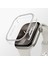 Watch 10 42MM Uyumlu Amazingthing Gleam Fit Fullguard Taşlı Sert Pc Kasa ve Ekran Koruyucu Şeffaf 7
