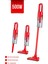 500W Kırmızı Dikey Elektrikli Süpürge, Güçlü Emiş ve Kolay Kullanım 2