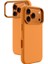 iPhone 17 Pro Max M-Safe Şarj Özellikli Standlı Amazingthing Glamour Mag Serisi Pu Kapak Turuncu 1