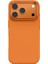 iPhone 17 Pro Uyumlu M-Safe Şarj Özellikli Standlı Amazingthing Glamour Mag Serisi Pu Kapak Turuncu 3