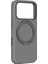 iPhone 17 Pro Uyumlu Amazingthing Cloudie Magspin 360 Derece Standlı M-Safe Kılıf Gri 5