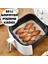 50 Adet Airfryer Pişirme Kağıdı Yağlı Kağıt - Yağ Su Geçirmez Yapışmaz Pişirme Kağıdı 1