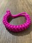 Fuşya Paracord Bileklik 4