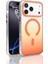 Apple iPhone 17 Pro Max Kılıf M-Safe Şarj Özellikli Transparan Renk Geçişli Zore Toros Kapak 1