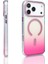 Apple iPhone 17 Pro Max Kılıf M-Safe Şarj Özellikli Transparan Renk Geçişli Zore Toros Kapak 2