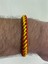 Sarı Kırmızı Ince Paracord Bileklik 5