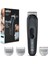 Cilt Dostu Body Groomer, Skinshield Teknolojisi, 80DK Çalışma, 3 Parça Siyah 1