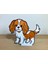 Sevimli Cavalier Yavru Köpek Boyama Seti | Boyasız 3’lü Çocuk Aktivite Seti 1