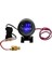 Yuvarlak LED Dijital Araba Kamyon Su Sıcaklık Ölçer Sıcaklık Sensörü Temperatura Moto + Voltmetre Voltaj Ölçer 2'si 1 Arada B (Yurt Dışından) 5