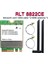 RTL8822CE Wifi Kartı 1200MBPS Çift Bant 2.4g/5g Bluetooth 5.1 M.2 Arayüzü 8dbı Antenlerle Windows 10/11 Için (Yurt Dışından) 2