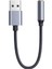 USB - 3,5 mm Jak Ses Adaptörü USB - Ses Jak Adaptörü Kulaklık USB A - 3,5 mm Dişi Harici Stereo Ses Kartı B (Yurt Dışından) 3