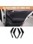 Golf 6 Mk6 -2008-2012 Aksesuarları Için Karbon Fiber Araç Iç Kapı Kol Dayanağı Çekme Kolu Şerit Kapağı Döşemesi (Yurt Dışından) 2