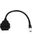 Yamaha 3 Pin Fiş Kablosu Için Obd Motosiklet Kablosu Teşhis Kablosu 3 Pin'den Obd2'ye 16 Pin Adaptörü (Yurt Dışından) 3