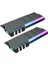 Bilgisayar Ddr4 Ddr5 5V Argb Senkronizasyon Bellek Modülü Radyatör Pc Rgb Renkli Ram Soğutucu Soğutucu Soğutma Shim Zırh Siyah (Yurt Dışından) 1