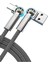 Hızlı Şarj USB Tip C Veri Kablosu 180 Derece Dönebilen Dirsek Oyun Veri Kablosu Cep Telefonu Şarj Veri Kablosu 1,5 M (Yurt Dışından) 1
