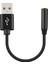 USB - 3,5 mm Ses Kablosu USB A - 3,5 mm Dişi Harici Stereo Ses Kartı Kulaklık Mikrofon Ses Adaptörü Siyah (Yurt Dışından) 2