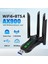900MBPS Wifi Ağ Kartı 2.4g/5ghz Bluetooth 5.4 Wi-Fi Dongle AX900 USB 4 Antenli Kablosuz Alıcı Pc/dizüstü Bilgisayar Için (Yurt Dışından) 3