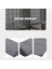 Adet Araba Yıkama Havlusu Cam Temizleme Su Kurutma Mikrofiber Pencere Temizleme Mendili Otomobil Detaylandırma Waffle Dokuma Mutfak Banyo Için, Koyu Gri (Yurt Dışından) 5