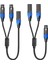 50 cm Xlr Y Ayırıcı Kablo 1 Xlr Dişi - 2 Xlr Erkek/1 Xlr Erkek - 2 Xlr Dişi Mikrofon Ayırıcı Kablo Mikrofon Kablosu (Yurt Dışından) 1