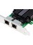 Intel I226 Çip Ağ Kartı 2500MBPS Pcıe - RJ45 2.5g Gigabit Ethernet Çift Bağlantı Noktaları 100/1000/2500MBPS Lan Kartı Için (Yurt Dışından) 2