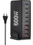 Hızlı Şarj 600W Masaüstü Gan Hızlı Pd Şarj Cihazı 8 Port USB Tip C Cep Telefonu Dizüstü Bilgisayar Pc Şarj Istasyonu Standı Ab Fişi (Yurt Dışından) 1