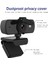 Web Kamerası 2k Full Hd 1080P Mikrofonlu Otomatik Odaklı Web Kamerası USB Web Kamerası Pc Bilgisayar Dizüstü Masaüstü Web Kamerası (Yurt Dışından) 5