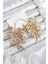 Pirinç Yaprak Model Gold Renk Kadın Küpe - TJ-BKP11212 1