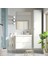 Lavabo Dolabı Kombinasyonu, Beyaz, 82X49X69 Cm, Dalskar Batarya 2
