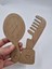5 Adet Sevimli Ayna Tarak Ahşap Boyama Okul Diy Etkinlik Aktivite Sanat 15 cm x 12 cm 2