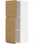 Mutfak Duvar Dolabı, Voxtorp Meşe Görünümlü, 40X100 Cm, 2 Kapaklı 1