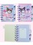 Kuromi My Melody Sanrio Baskılı Spiralli Ayraçlı 120 Sayfa Çizgili Not Defteri 1 Adet (T-103) 2