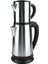 1800W 1.8-0.8l Çelik Hazneli Çaycı, Demlikli, Süzgeçli, Inox, Çok Fonksiyonlu 3