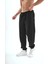 Erkek Kargocepli Jogger Eşofman Altı*rahatkesim*lastikli Paça*şık Günlük Spor Tarz Siyah**gri 3
