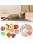 4'lü Çıngıraklı Top Kedi Oyuncağı 3
