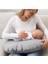 Emzirme Yastığı, Gri, 60X50X18 cm 4