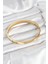 316L Çelik Gold Renk 65 mm Kadın Kelepçe Bileklik - TJ-BB7912 2
