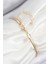 Pirinç Zirkon Taşlı Yıldız Model Gold Renk Kadın Bileklik - TJ-BB7903 2