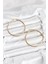 316L Çelik Gold Renk 45 mm Halka Kadın Küpe - TJ-BKP11227 1