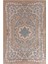 Liora Bej Mavi Halı Yumuşak Oturma Odası Salon Çocuk Odası Mutfak Halısı P9086 1