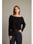 Regular Fit Kayık Yaka Modal Sweatshirt G3333AX25WN 4
